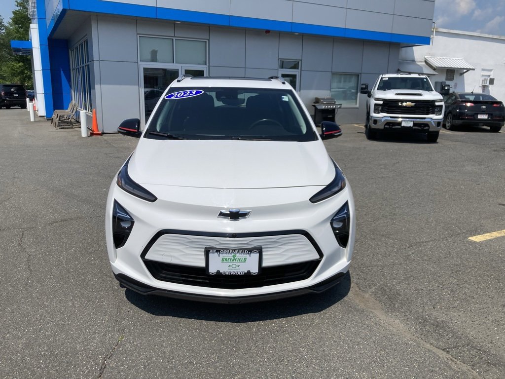 Used 2023 Chevrolet Bolt EUV Premier with VIN 1G1FZ6S02P4101911 for sale in Greenfield, MA