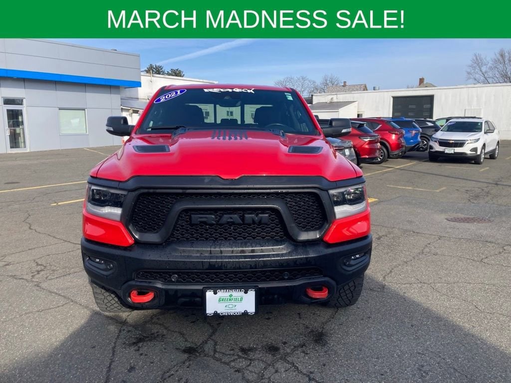 Used 2021 Ram 1500 Rebel Crew Cab 4x4 57 Box Truck