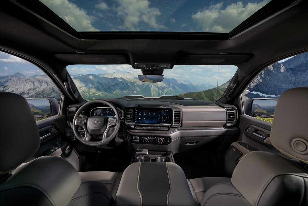  Chevrolet Silverado 1500 dashboard view