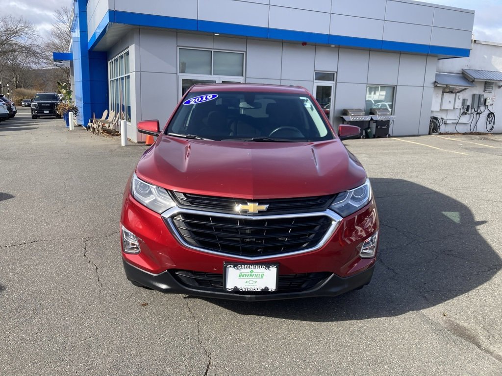 Used 2019 Chevrolet Equinox LT with VIN 3GNAXUEV6KL330010 for sale in Greenfield, MA