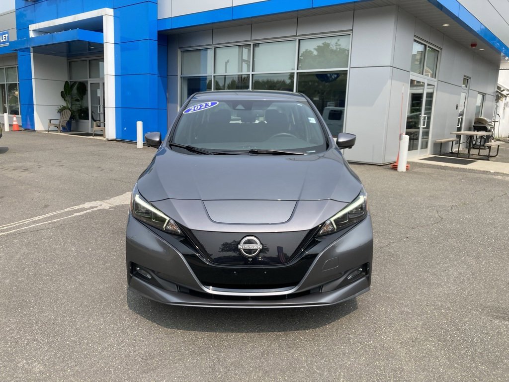 Used 2023 Nissan Leaf SV Plus with VIN 1N4CZ1CV0PC553102 for sale in Greenfield, MA