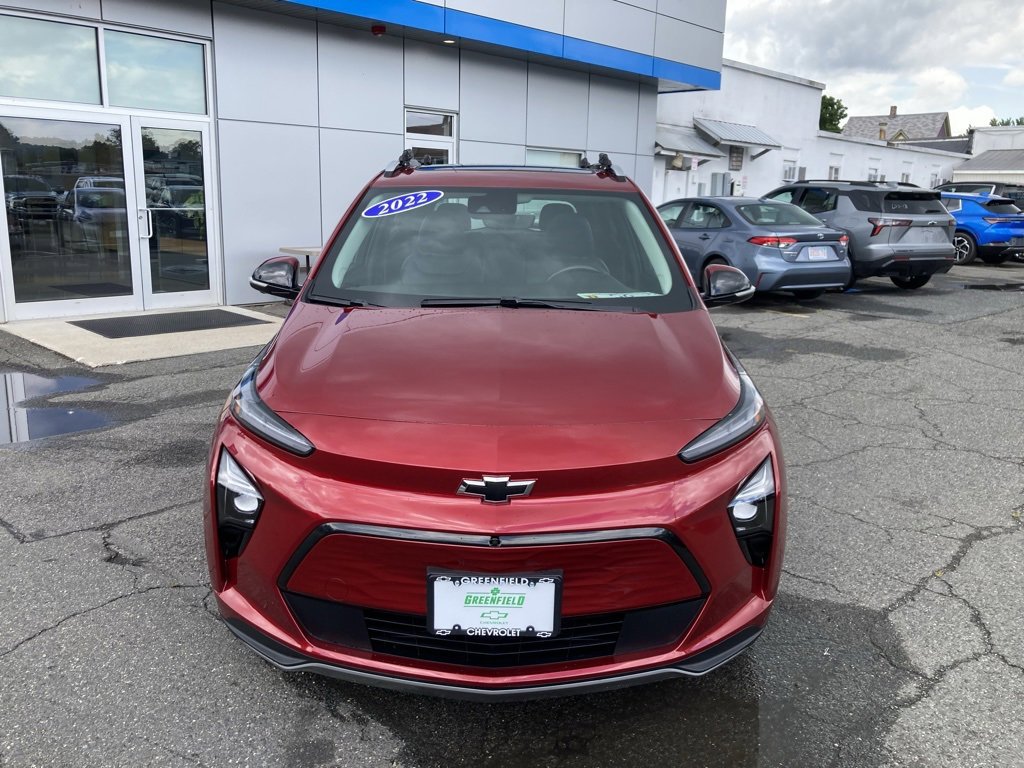 Used 2022 Chevrolet Bolt EUV Premier with VIN 1G1FZ6S01N4125114 for sale in Greenfield, MA