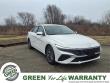 New 2026 Hyundai Elantra Hybrid Blue Sedan