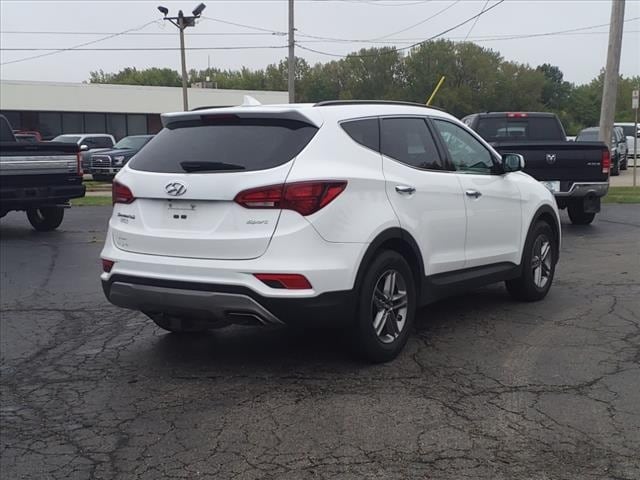 Used 2017 Hyundai Santa Fe Sport with VIN 5XYZU3LB6HG383006 for sale in Springfield, IL