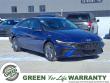 New 2026 Hyundai Elantra Hybrid Blue Sedan