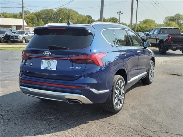 Certified 2022 Hyundai Santa Fe Calligraphy with VIN 5NMS5DAL0NH472829 for sale in Springfield, IL