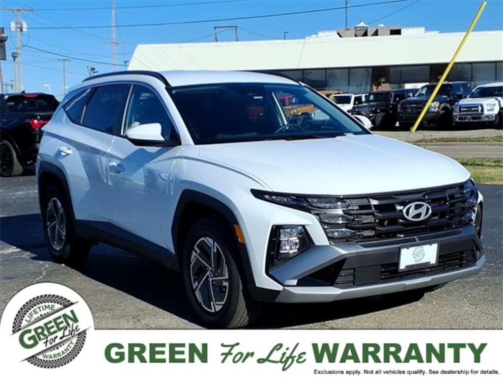 Certified 2025 Hyundai Tucson Hybrid Blue SUV