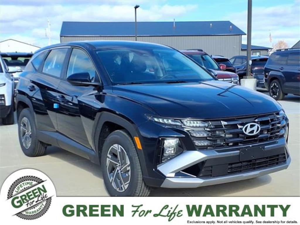 New 2026 Hyundai Tucson Hybrid Blue SUV