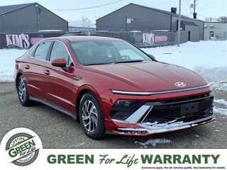 2026 Hyundai Sonata Hybrid Blue Sedan