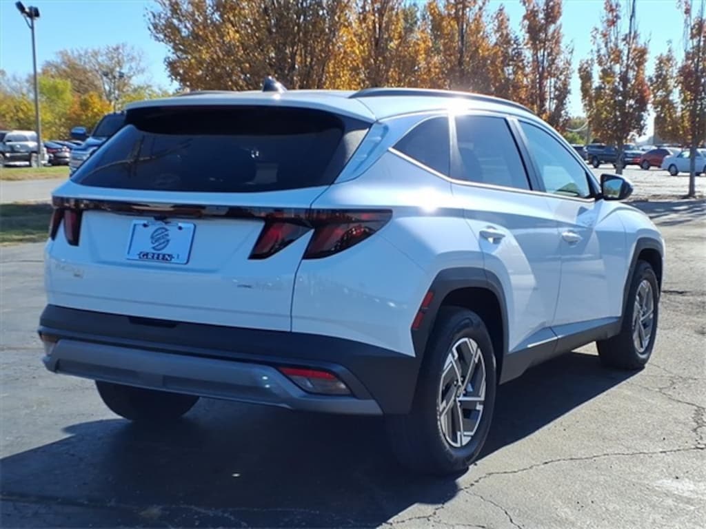 Certified 2025 Hyundai Tucson Hybrid Blue SUV