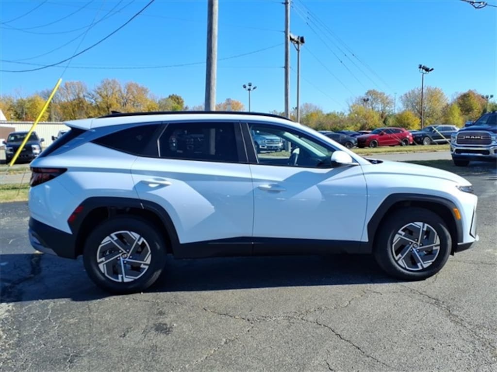 Certified 2025 Hyundai Tucson Hybrid Blue SUV