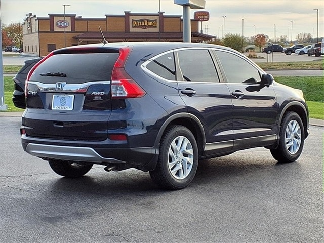 Used 2015 Honda CR-V EX with VIN 5J6RM4H57FL095466 for sale in Springfield, IL