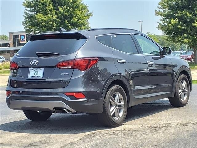 Used 2017 Hyundai Santa Fe Sport with VIN 5XYZU3LB3HG383867 for sale in Springfield, IL