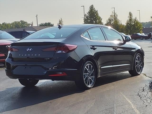 Used 2020 Hyundai Elantra Limited with VIN 5NPD84LF4LH619662 for sale in Springfield, IL