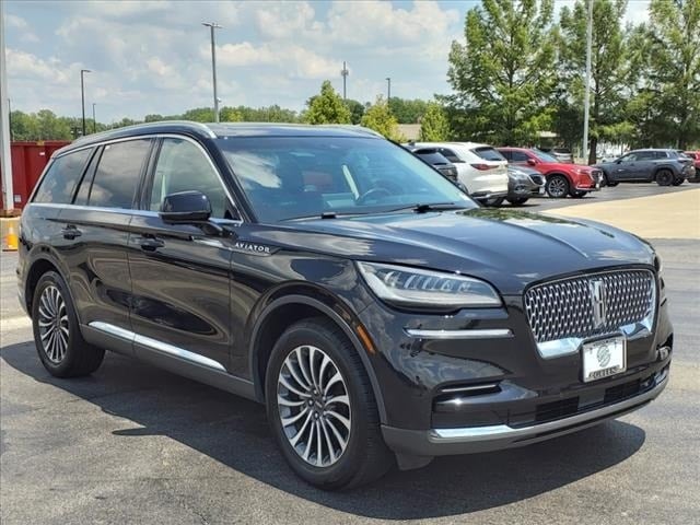 Used 2022 Lincoln Aviator Reserve with VIN 5LM5J7XCXNGL09218 for sale in Springfield, IL