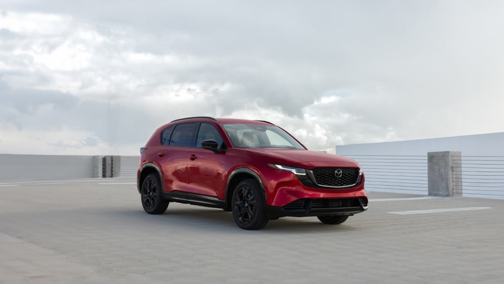 The 2026 Mazda CX-5 parked