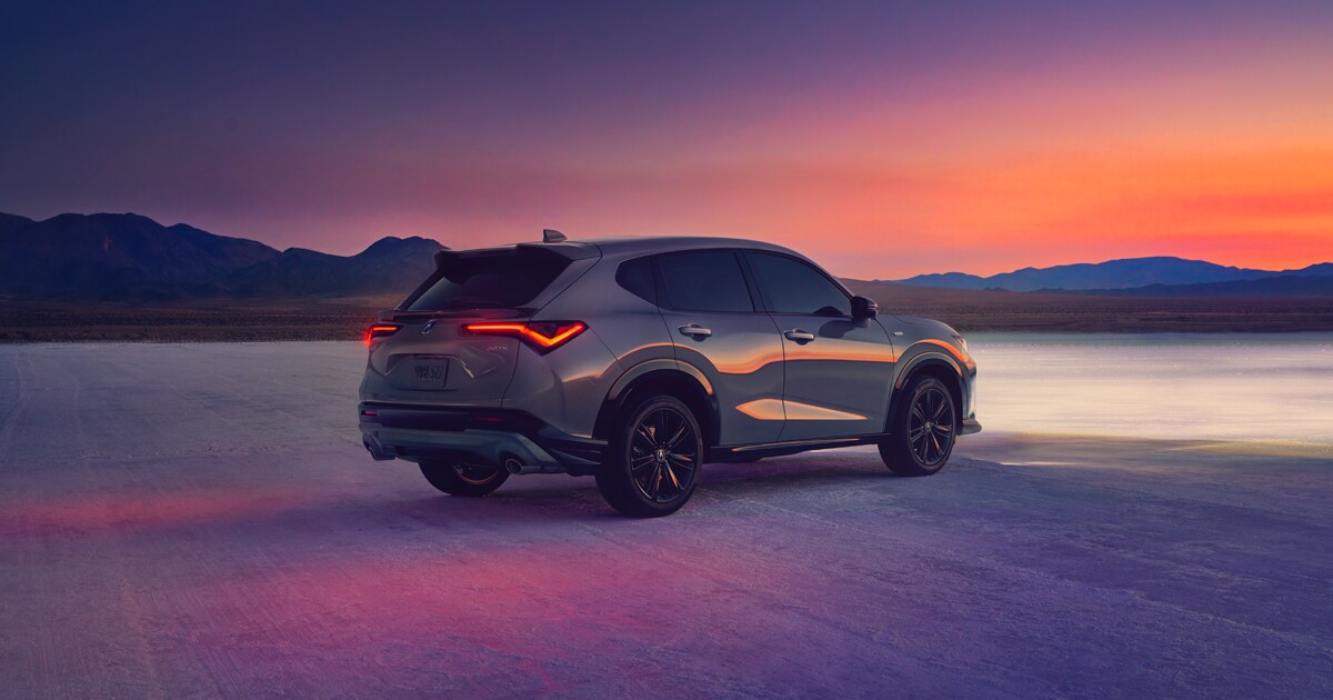 Back and side angle of the 2025 Acura ADX