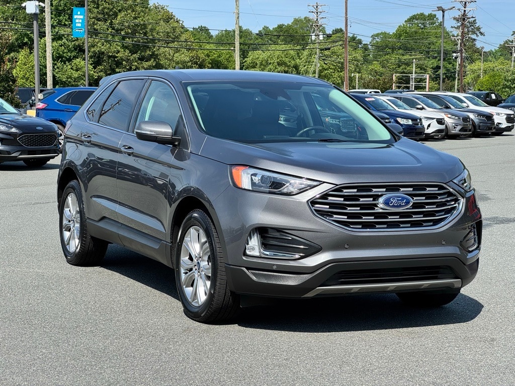 Certified 2022 Ford Edge Titanium with VIN 2FMPK4K95NBB05968 for sale in Greensboro, NC