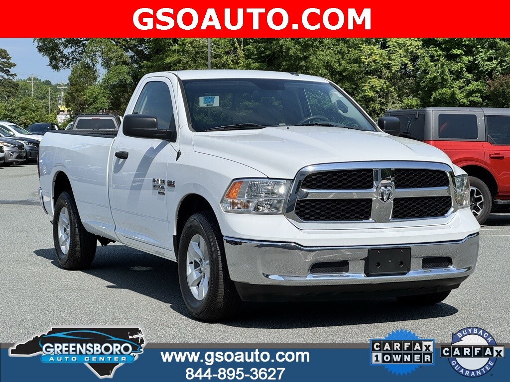 Certified 2019 RAM Ram 1500 Classic Tradesman with VIN 3C6JR6DT3KG506011 for sale in Greensboro, NC