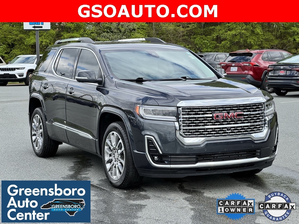 Certified 2022 GMC Acadia Denali with VIN 1GKKNXL42NZ178212 for sale in Greensboro, NC