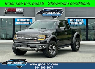 Used 2014 Ford F-150 SVT Raptor Truck SuperCab Styleside for Sale in Greensboro NC at Greensboro Auto Center
