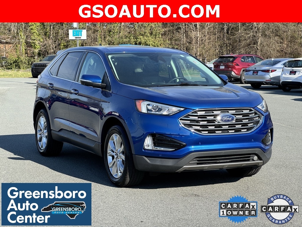 Certified 2022 Ford Edge Titanium with VIN 2FMPK4K9XNBA09950 for sale in Greensboro, NC