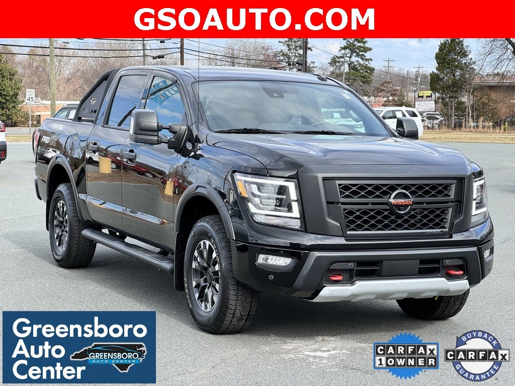 Certified 2021 Nissan Titan PRO-4X with VIN 1N6AA1ED0MN533586 for sale in Greensboro, NC
