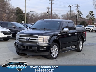 Used 2018 Ford F-150 Platinum Truck SuperCrew Cab for Sale in Greensboro NC at Greensboro Auto Center