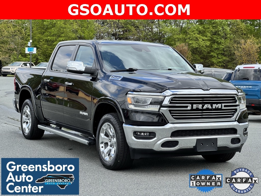 Certified 2022 RAM Ram 1500 Pickup Laramie with VIN 1C6SRFJT9NN198606 for sale in Greensboro, NC