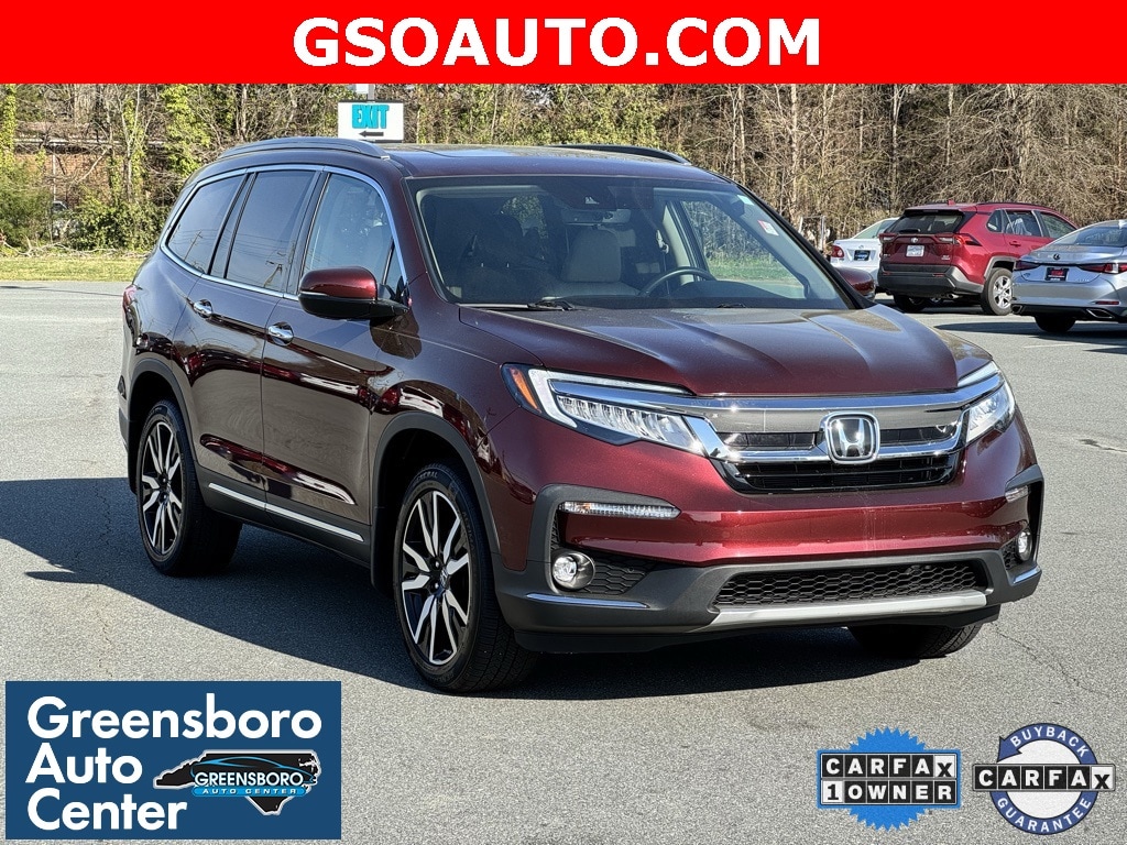 Certified 2022 Honda Pilot Touring with VIN 5FNYF6H61NB021719 for sale in Greensboro, NC