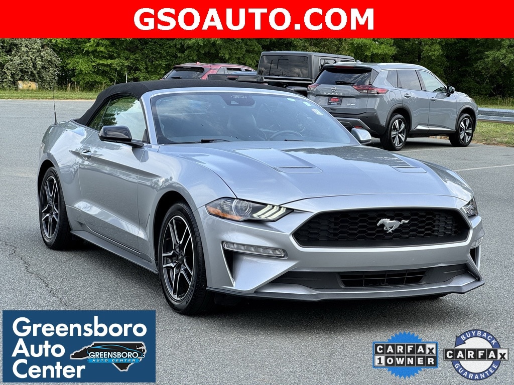 Certified 2023 Ford Mustang EcoBoost Premium with VIN 1FATP8UH9P5105534 for sale in Greensboro, NC