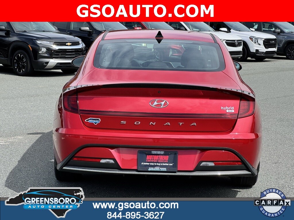 2021 Hyundai Sonata Hybrid Blue photo 3