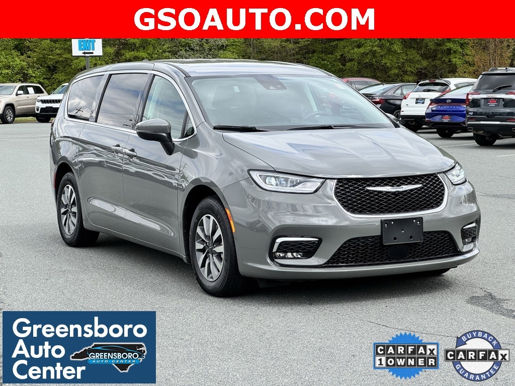 Certified 2023 Chrysler Pacifica Hybrid Touring L with VIN 2C4RC1L73PR569096 for sale in Greensboro, NC