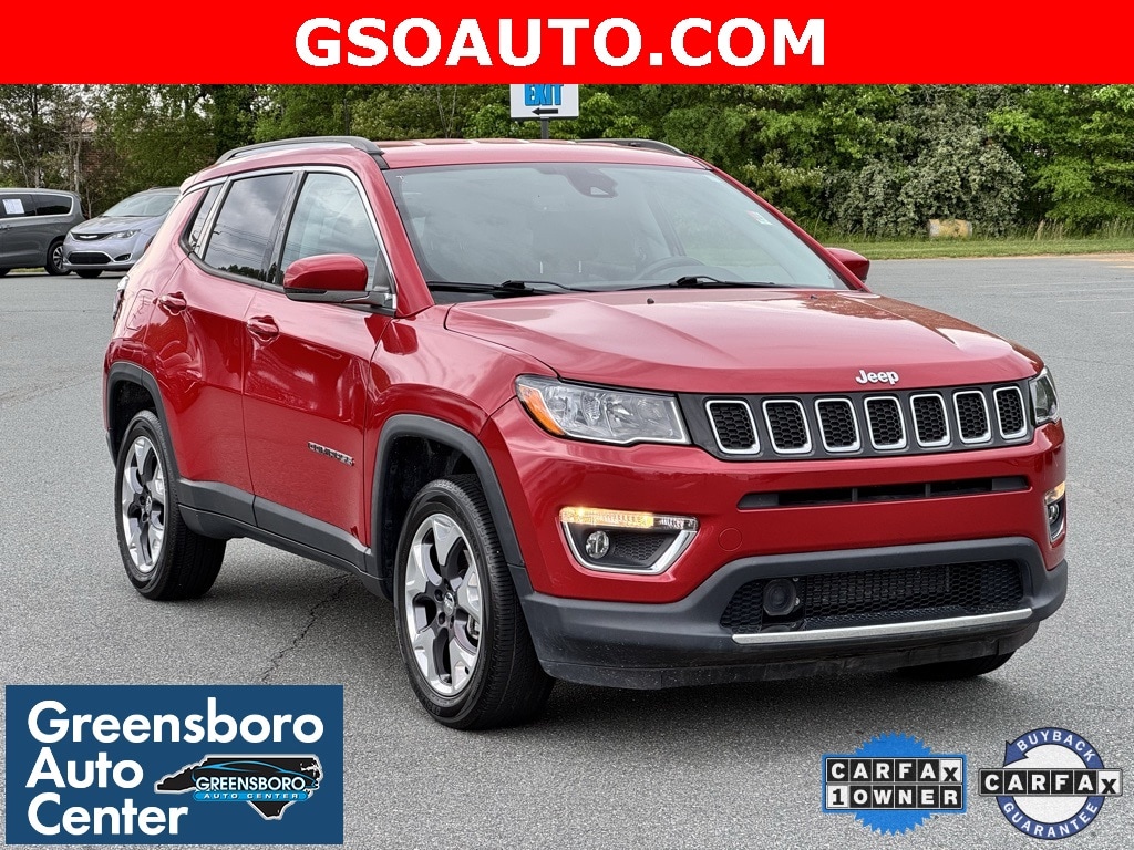 Certified 2021 Jeep Compass Limited with VIN 3C4NJDCB6MT561402 for sale in Greensboro, NC