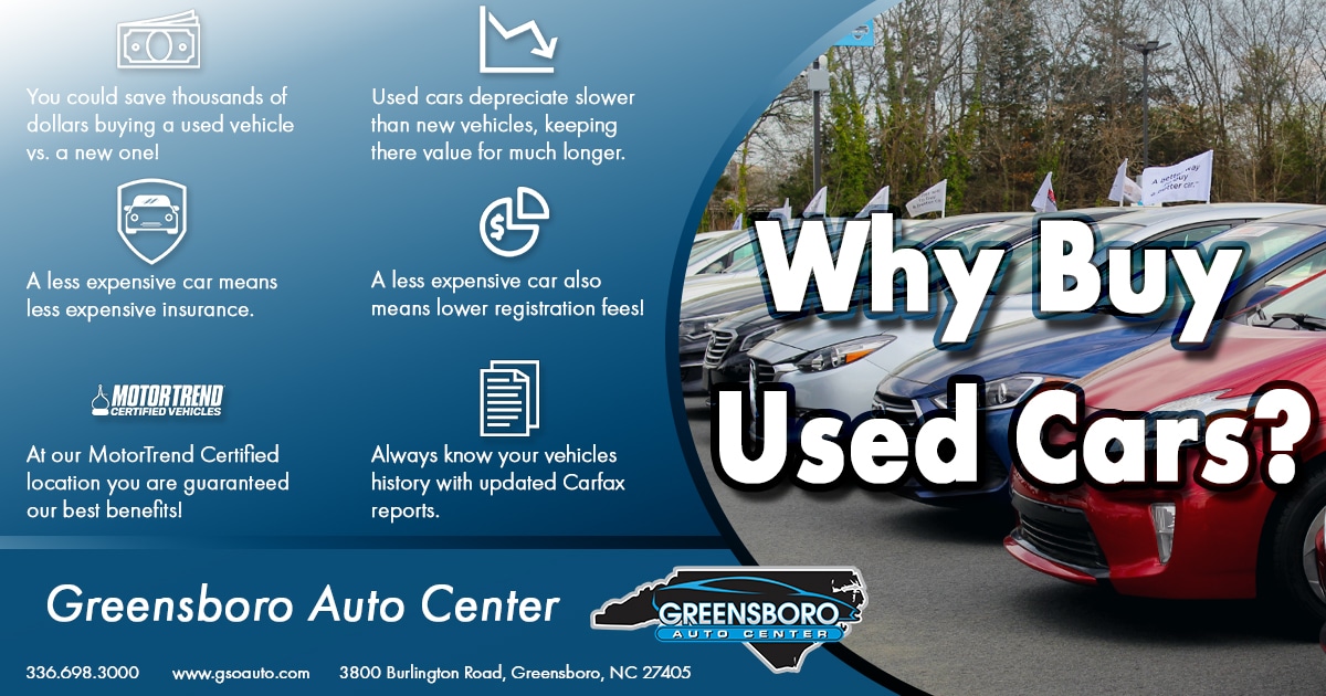 Why Buy Used in Greensboro, NC Greensboro Auto Center