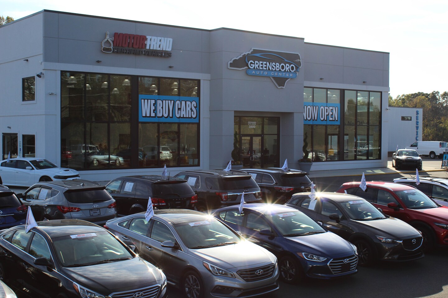 Greensboro Ford, Nissan, Toyota, Chevrolet and Kia Dealer About