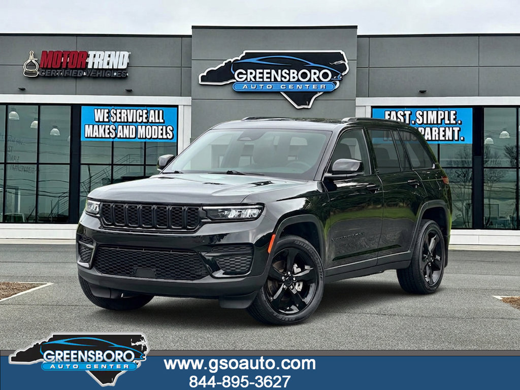 Used 2023 Jeep Grand Cherokee Altitude X SUV for Sale in Greensboro, NC, at Greensboro Auto Center