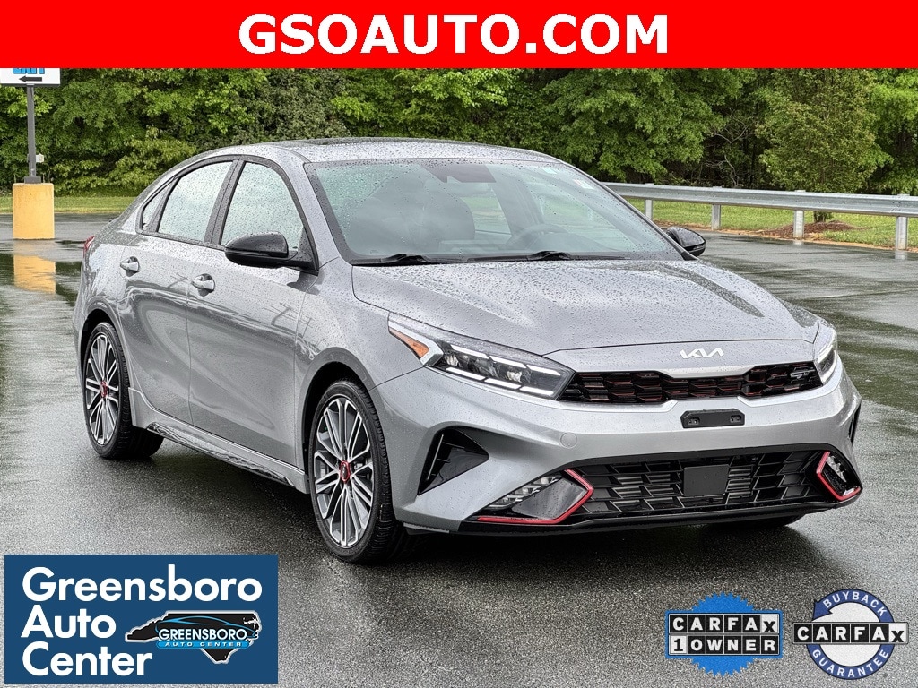 Certified 2023 Kia Forte GT with VIN 3KPF44AC9PE656570 for sale in Greensboro, NC