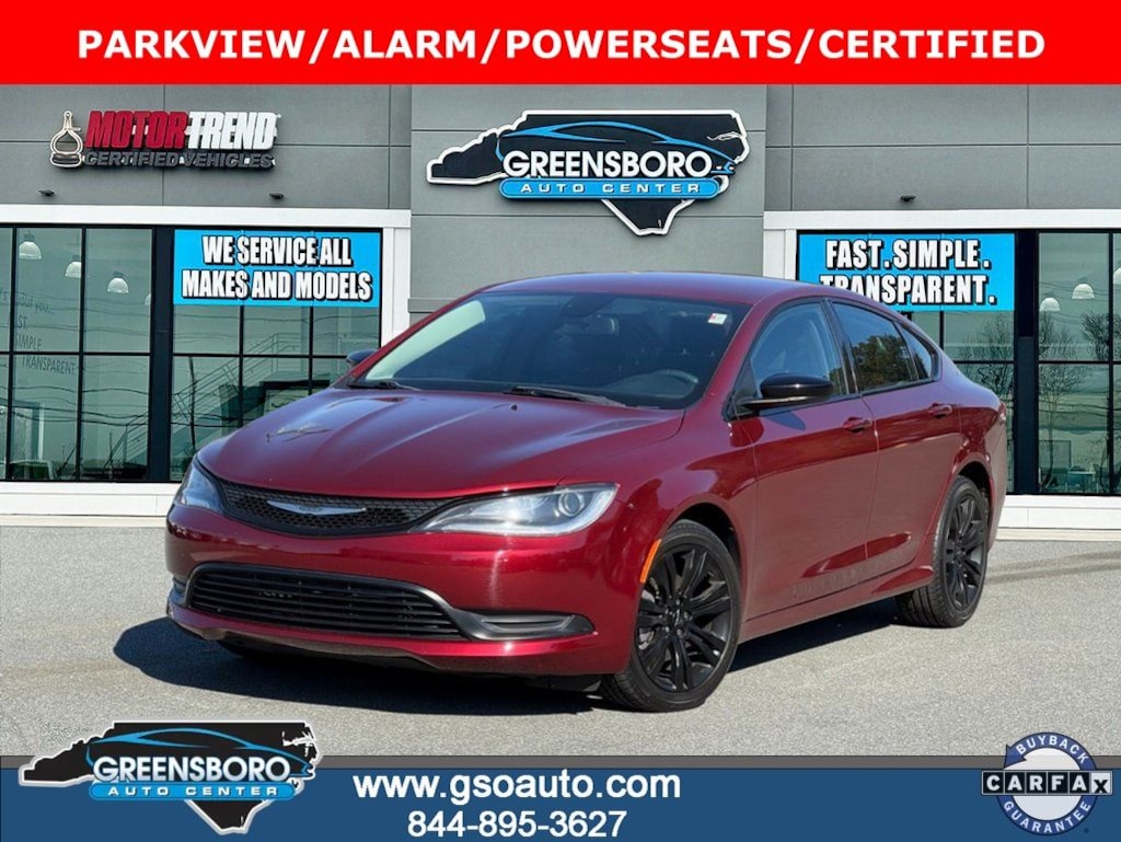 Certified 2017 Chrysler 200 LX Sedan