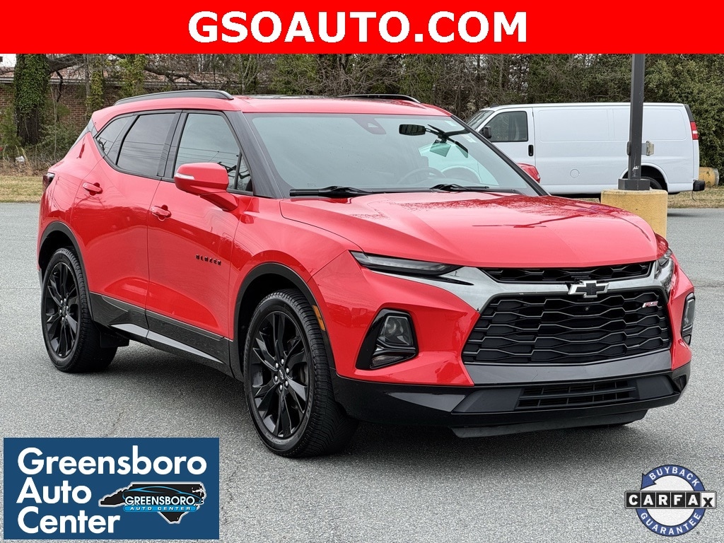 Certified 2019 Chevrolet Blazer RS with VIN 3GNKBJRS3KS696305 for sale in Greensboro, NC