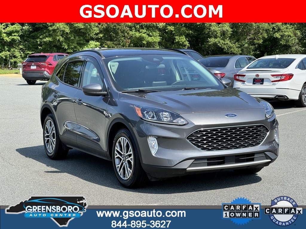 Certified 2021 Ford Escape SEL with VIN 1FMCU0H64MUA92248 for sale in Greensboro, NC