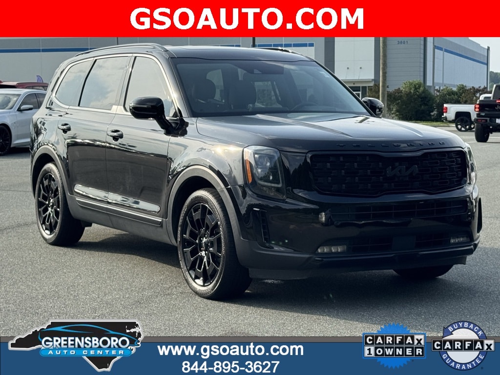 Certified 2022 Kia Telluride SX with VIN 5XYP5DHC1NG229827 for sale in Greensboro, NC