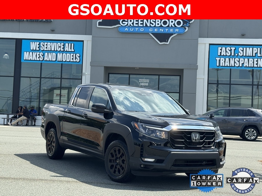 Certified 2023 Honda Ridgeline RTL with VIN 5FPYK3F53PB034079 for sale in Greensboro, NC