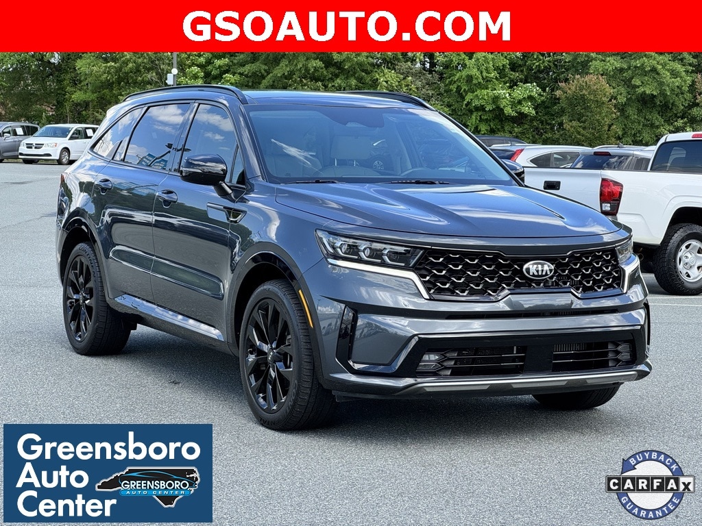Certified 2021 Kia Sorento SX with VIN 5XYRK4LF4MG035553 for sale in Greensboro, NC