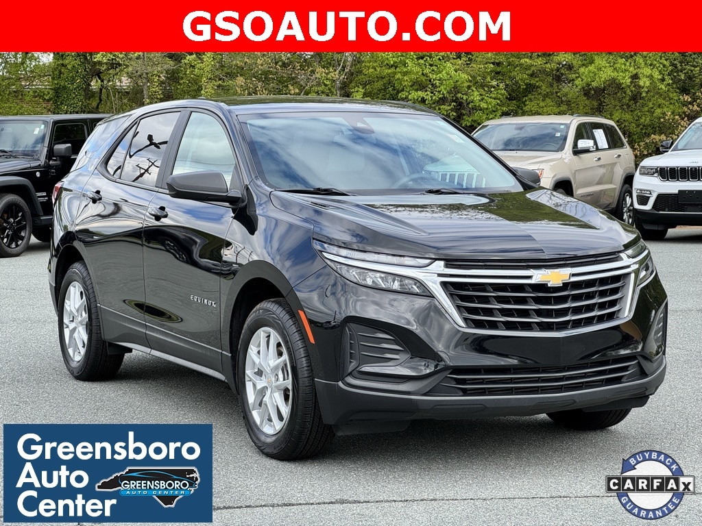 Certified 2023 Chevrolet Equinox LS with VIN 3GNAX5EG4PL255693 for sale in Greensboro, NC