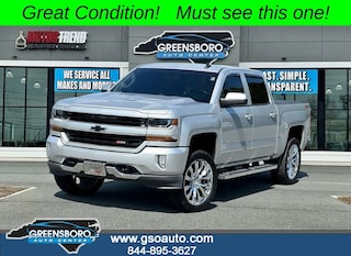 Used 2017 Chevrolet Silverado 1500 LT Truck Crew Cab for Sale in Greensboro, NC, at Greensboro Auto Center