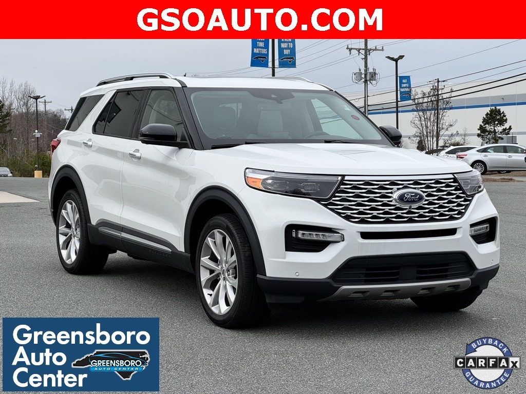 Certified 2022 Ford Explorer Platinum with VIN 1FM5K8HC4NGB95897 for sale in Greensboro, NC