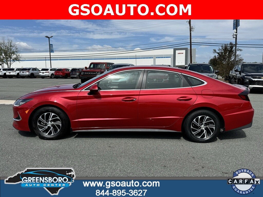 2021 Hyundai Sonata Hybrid Blue photo 2