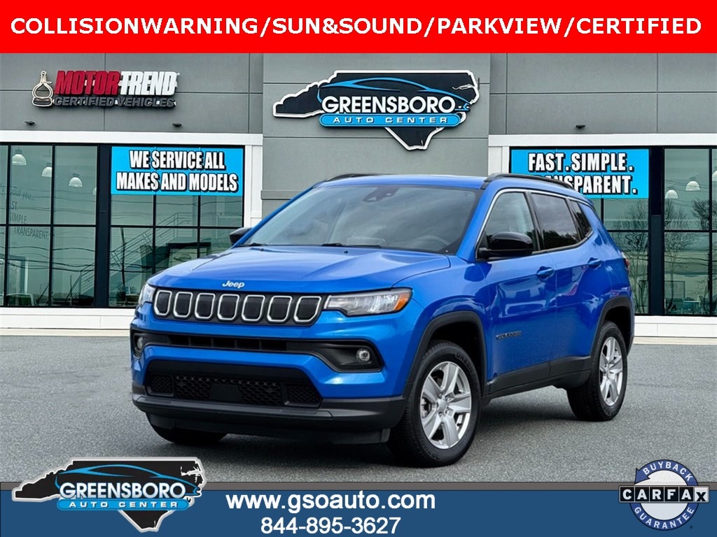 Certified 2022 Jeep Compass Latitude SUV