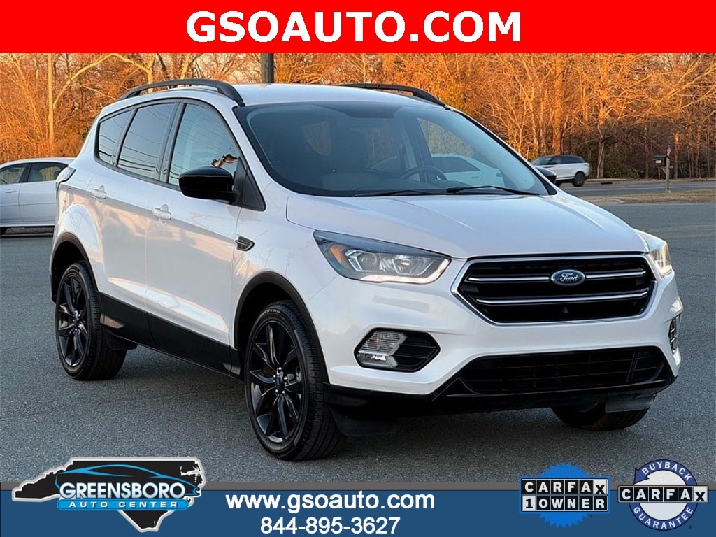Certified 2018 Ford Escape SE with VIN 1FMCU9GD7JUB36291 for sale in Greensboro, NC